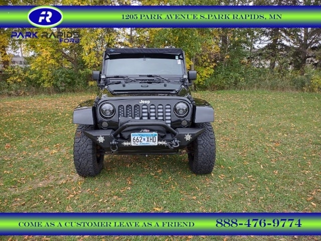 Used 2015 Jeep Wrangler Unlimited Sahara with VIN 1C4BJWEG9FL516184 for sale in Park Rapids, Minnesota