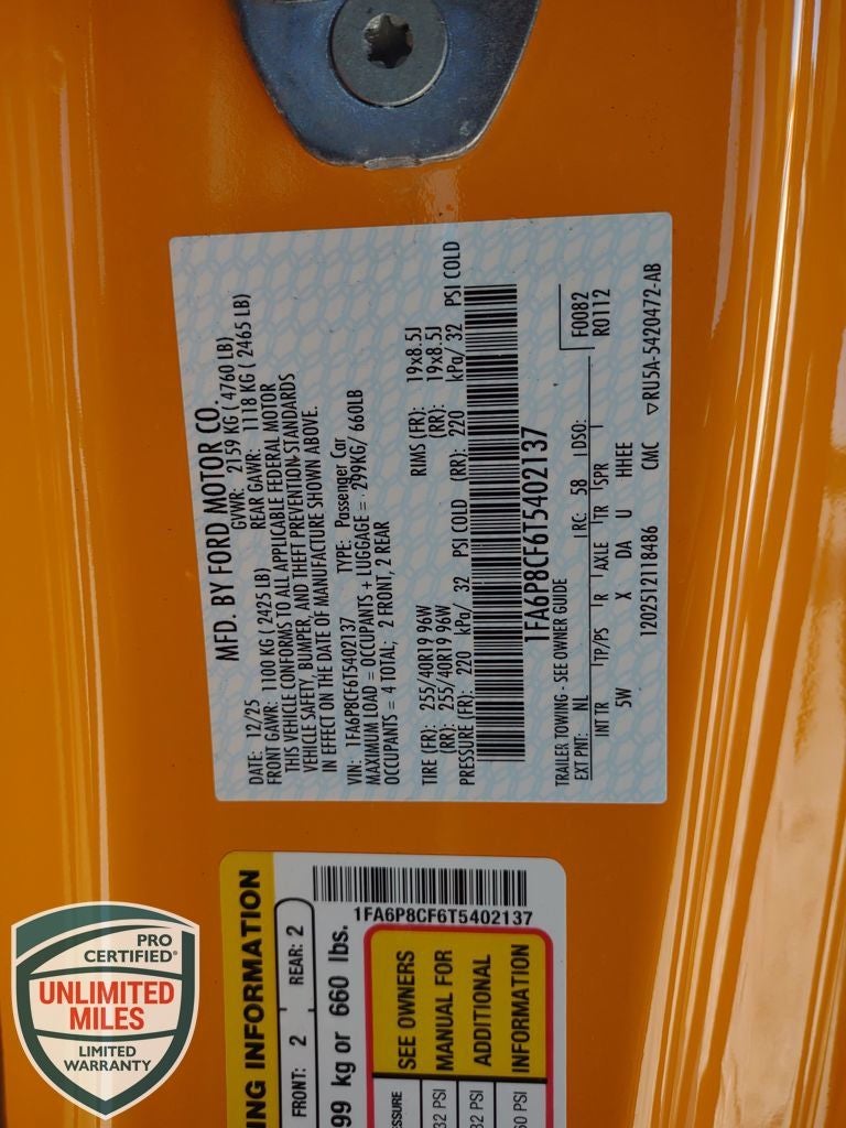 2026 Ford Mustang GT Premium