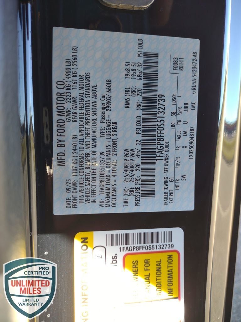 2025 Ford Mustang GT Premium