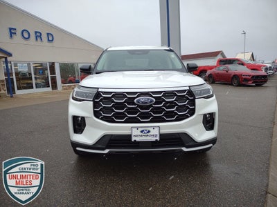 2026 Ford Explorer Platinum