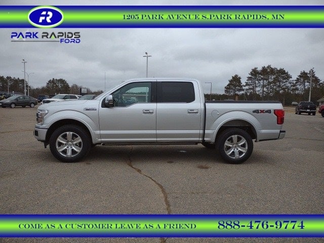 Used 2019 Ford F-150 Platinum with VIN 1FTEW1E4XKFA62401 for sale in Park Rapids, Minnesota