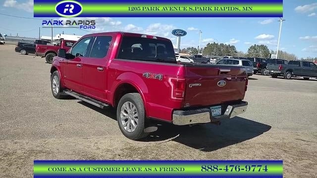 Used 2016 Ford F-150 Lariat with VIN 1FTEW1EG8GFD55778 for sale in Park Rapids, Minnesota