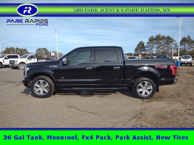 Used 2016 Ford F-150 Platinum with VIN 1FTEW1EGXGFA47026 for sale in Park Rapids, Minnesota