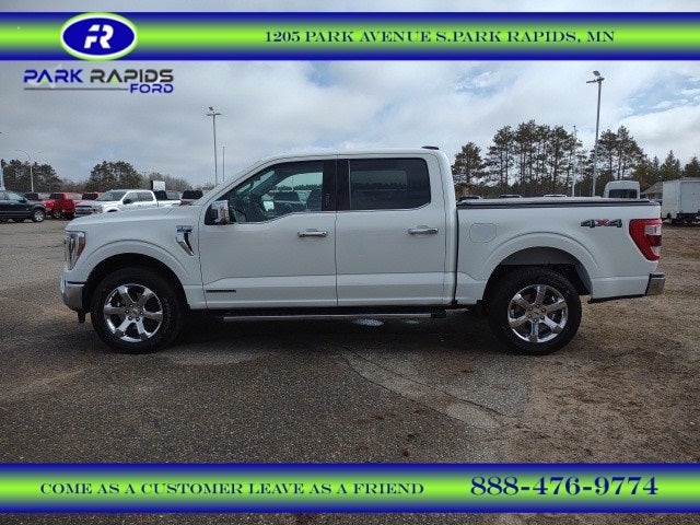Used 2021 Ford F-150 Lariat with VIN 1FTFW1ED4MFC70832 for sale in Park Rapids, Minnesota