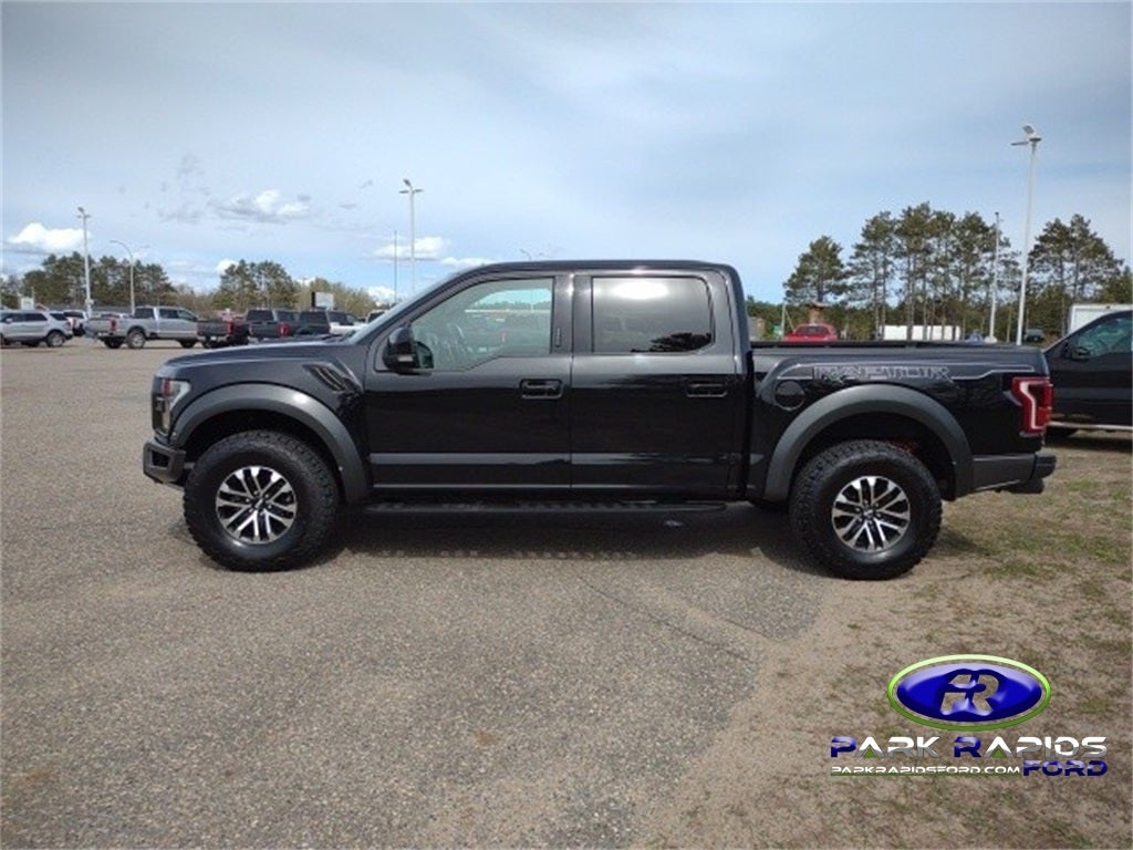 Used 2019 Ford F-150 Raptor with VIN 1FTFW1RG2KFB46320 for sale in Park Rapids, Minnesota