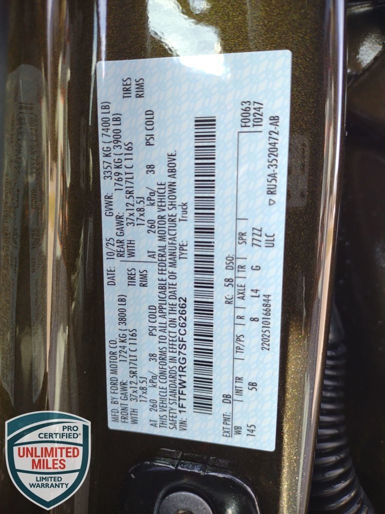 2025 Ford F-150 Raptor