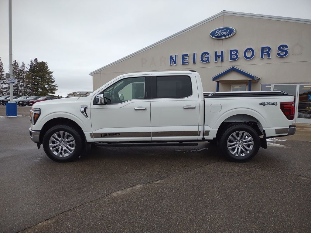 Used 2024 Ford F-150 Lariat with VIN 1FTFW5LD8RFA79559 for sale in Park Rapids, Minnesota