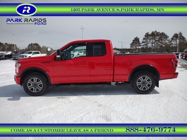 Used 2015 Ford F-150 Lariat with VIN 1FTFX1EG0FFA88359 for sale in Park Rapids, Minnesota