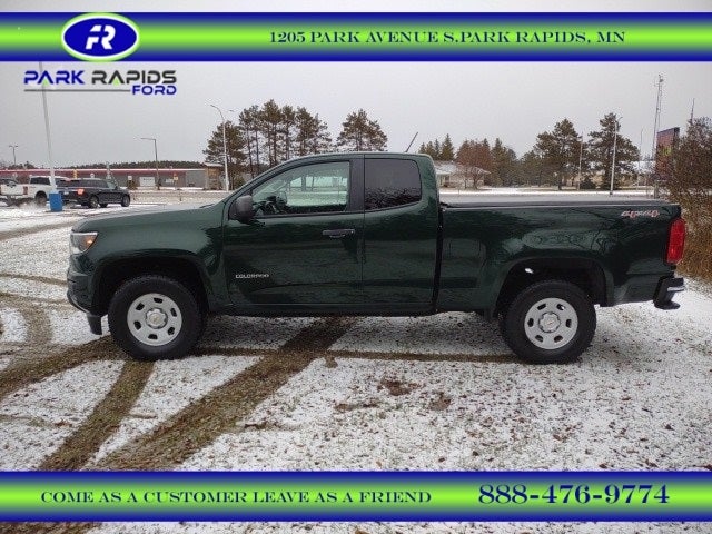 Used 2015 Chevrolet Colorado Work Truck with VIN 1GCHTAEAXF1152520 for sale in Park Rapids, Minnesota