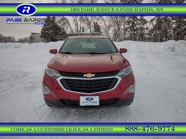 Used 2018 Chevrolet Equinox LT with VIN 2GNAXSEV7J6327754 for sale in Park Rapids, Minnesota