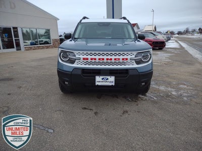 2025 Ford Bronco Sport Heritage