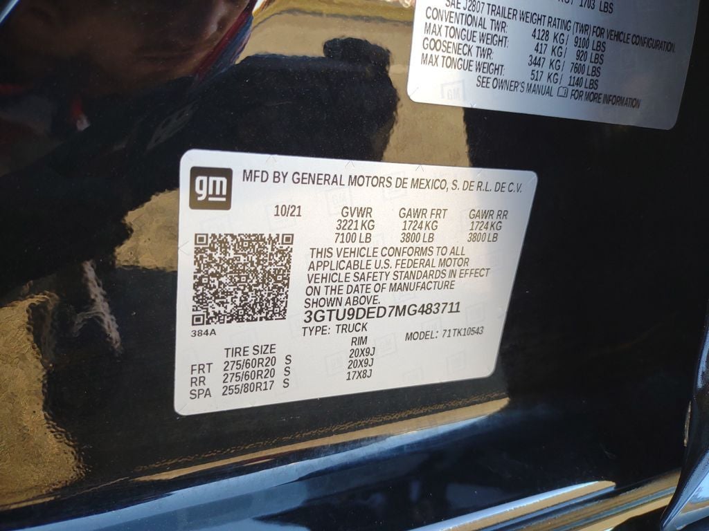 2021 GMC Sierra 1500 SLT