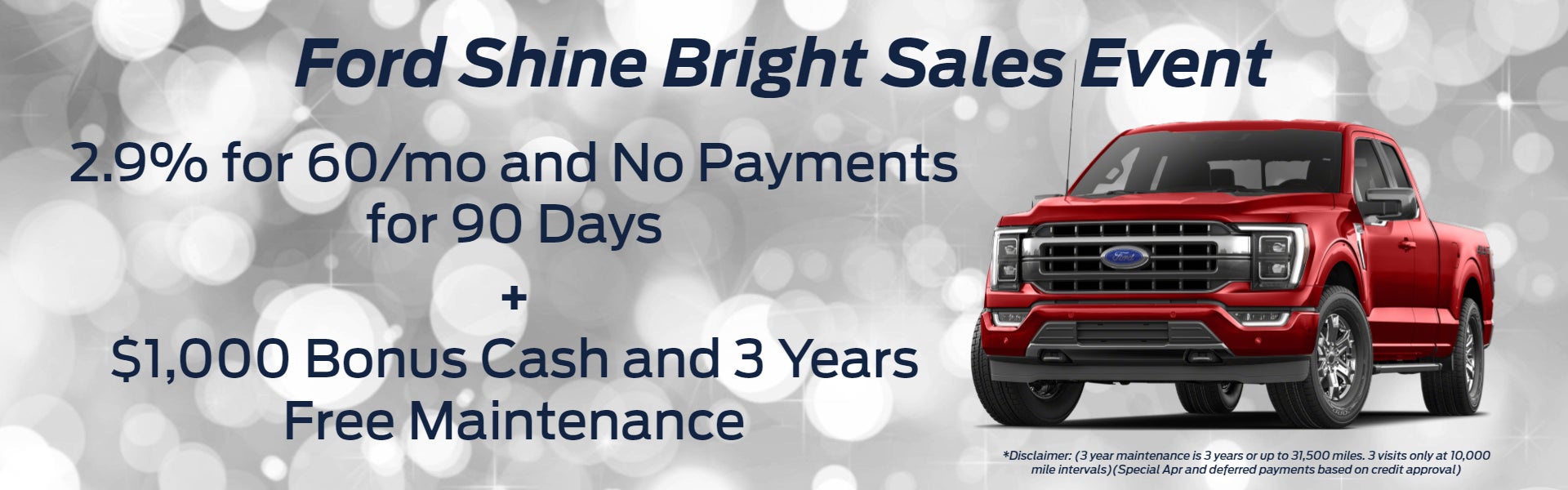 Ford Shine Bright Sales Event 